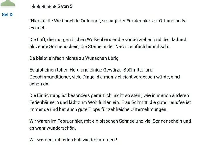 Im Himmel Дом отдыха